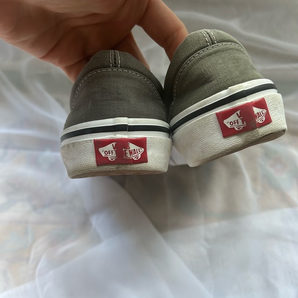 Grey slip on Vans - Picture 7 of 14